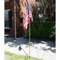 10' Gold Aluminum Display Pole